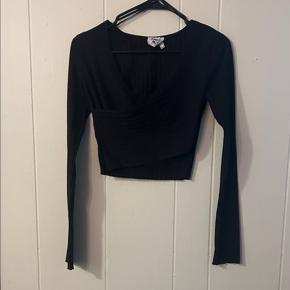 Princess Polly Black Abigal Top